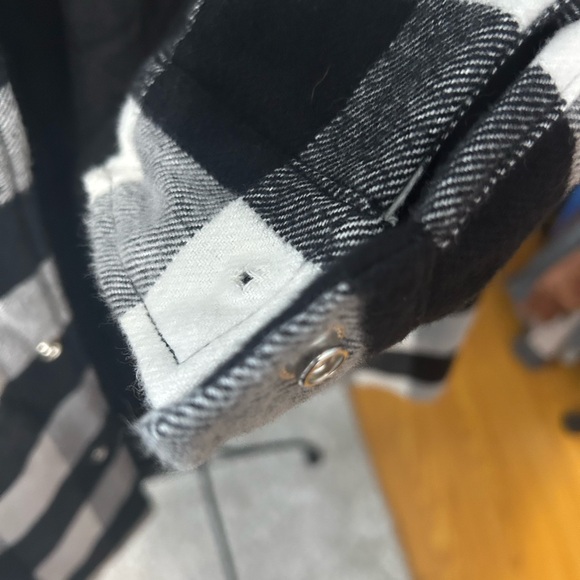 Sandro Quilted Checkered Jacket - Picture 3 of 3